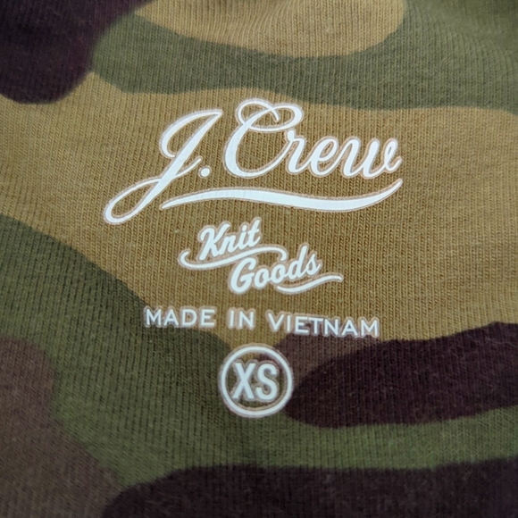 JCrew Knit Goods Camo Leggings, Size XS, Worn Once - Picture 2 of 2